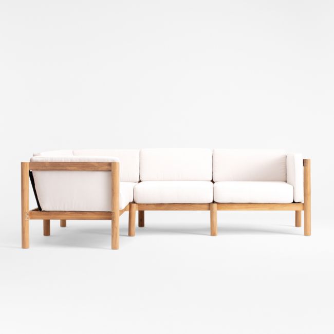 The Neighbor โข Haven Canvas 4-Piece Outdoor Sectional The Neighbor โข Haven Canvas 4-Piece Outdoor Sectional